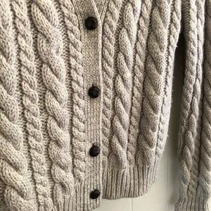 Vintage Sweaters - Thick Wool Knit Cardigan Vintage Sweaters - Thick Wool Knit Cardigan